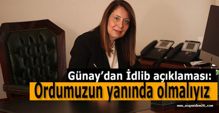 Günay: Gün birlik ve beraberlik günüdür