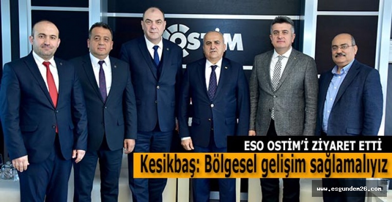 Kesikbaş: Bölgesel gelişim sağlamalıyız