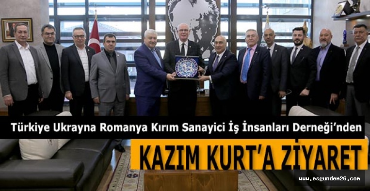 TURKSİD Kazım Kurt’u ziyaret etti