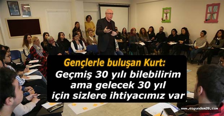 Kazım Kurt gençlerle buluştu