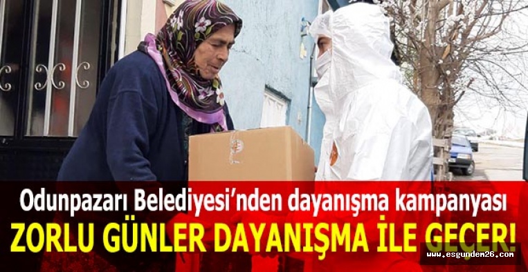 Odunpazarı Belediyesi’nden dayanışma kampanyası