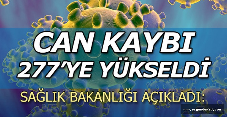 CAN KAYBI 277'YE YÜKSELDİ