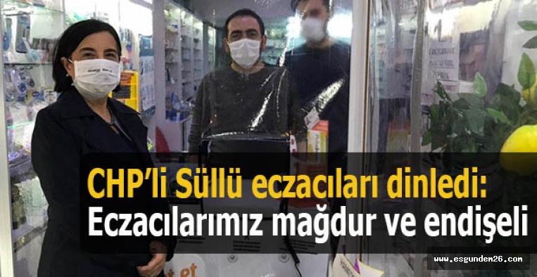 "Eczacılarımız mağdur ve endişeli"