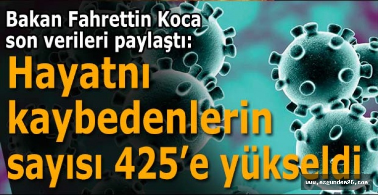 Fahrettin Koca son verileri paylaştı