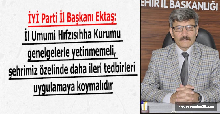 İYİ PARTİ’DEN ÖNERİLER