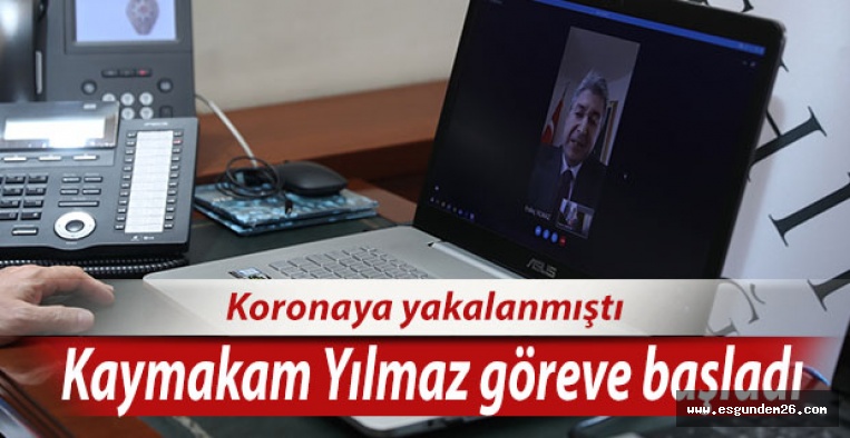 TEPEBAŞI KAYMAKAMI YILMAZ, GÖREVİNE DÖNDÜ