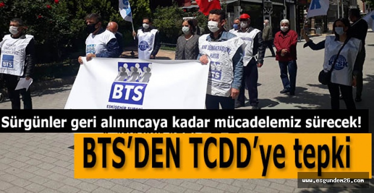 BTS’DEN TCDD’ye tepki