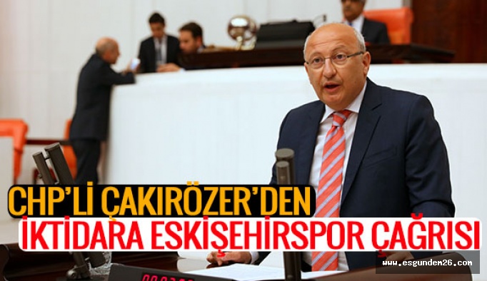 Çakırözer: “Salgın nedeniyle küme düşme kaldırılsın”