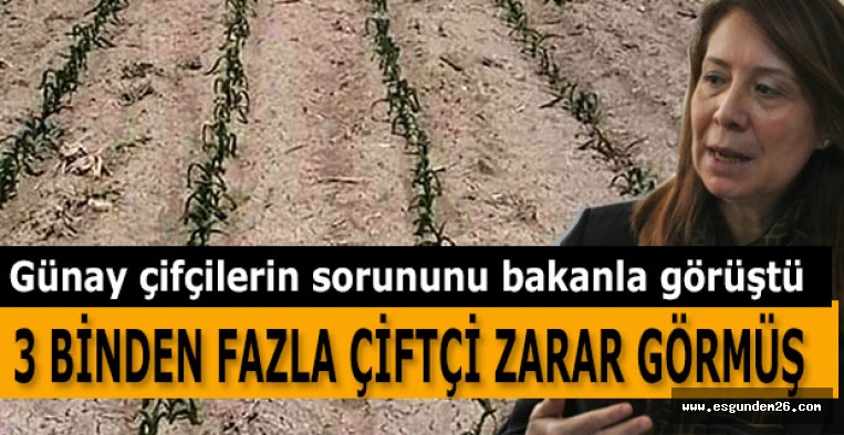 ESKİŞEHİR ÇİFTÇİSİNİN VAHİM DURUMUNU BAKANA TAŞIDI