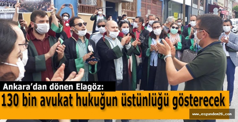 Baro Başkanı Elagöz: Bu ayıp bu ülkeye yeter