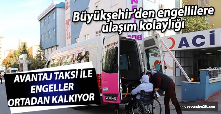 Büyükşehir’den engellilere ulaşım kolaylığı