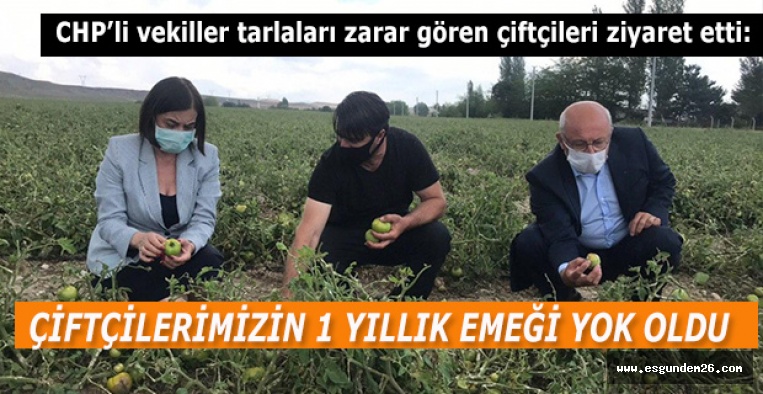 ESKİŞEHİRLİ ÇİFTÇİLERİ KADERİNE TERK ETMEYİN