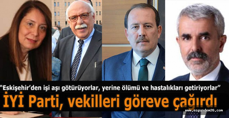 İYİ Partili Ektaş: AK Parti ve MHP Milletvekillerine görev ve sorumluluk düşmektedir