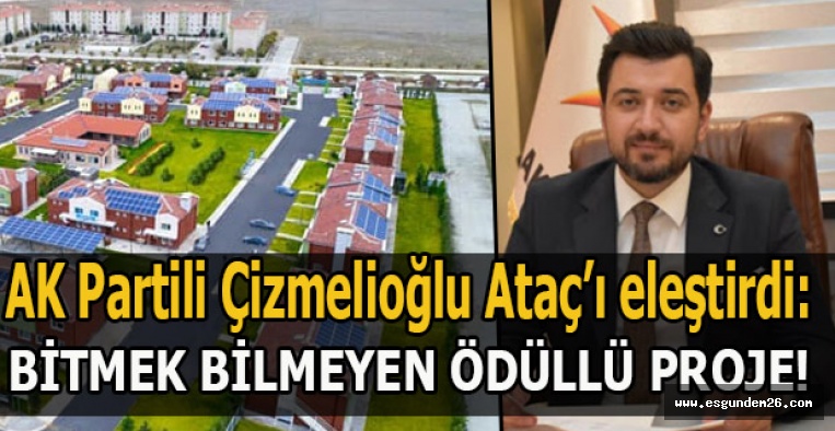 Çizmelioğlu: Tepebaşı Belediyesi vatandaşı oyalıyor