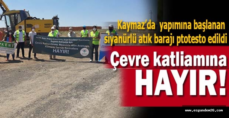 "Eskişehir'de Çevre Katliamları istemiyoruz"