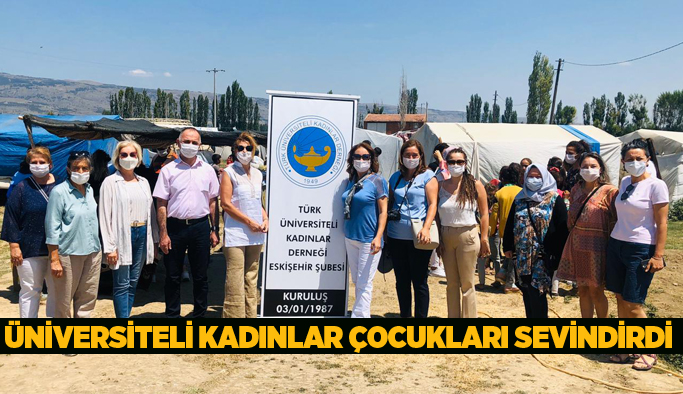 Üniversiteli Kadınlar çocukları sevindirdi