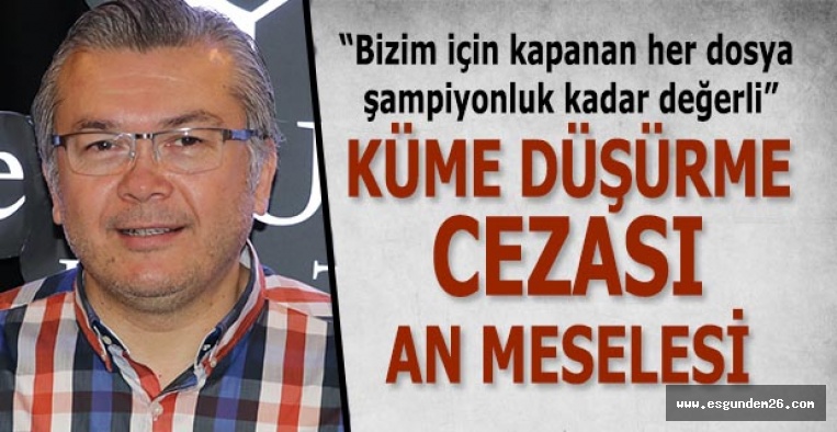 Başkan Akgören: kimse bizden şampiyonluk beklemesin...