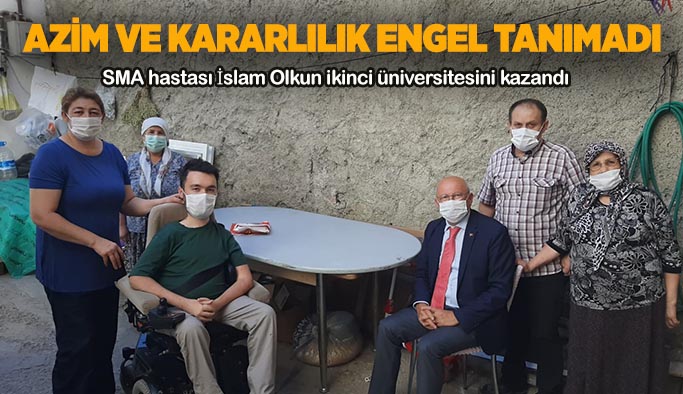 Çakırözer, İslam Olkun ve ailesini  ziyaret etti