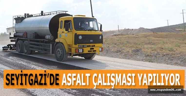 SEYİTGAZİ’DE ASFALT ÇALIŞMASI YAPILIYOR