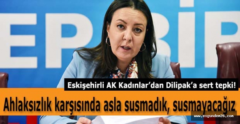 Yalçın: Ahlaksızlık karşısında asla susmadık, susmayacağız