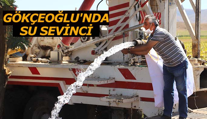 GÖKÇEOĞLU'NDA SU SEVİNCİ