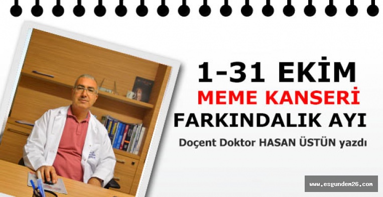 1-31 EKİM MEME KANSERİ FARKINDALIK AYI