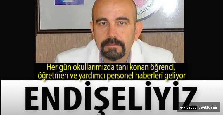 Alkan: 5. ve 9.sınıflar seyreltilmiş eğitime başlanacak Çok endişeli ve karamsarız.