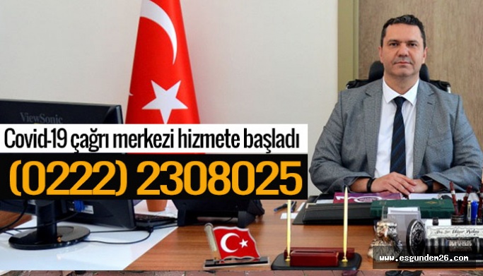 Eskişehir İl Sağlık Müdürü Bilge açıkladı