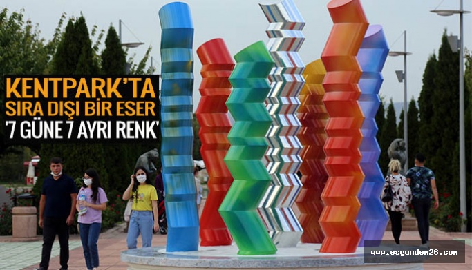 Kentpark'ta '7 güne 7 ayrı renk' büyük ilgi görüyor