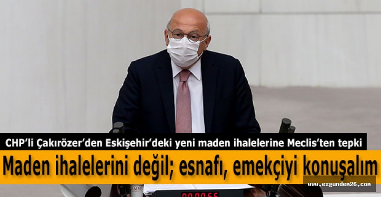 Çakırözer: Tarım alanlarımız, doğamız, havamız için direneceğiz