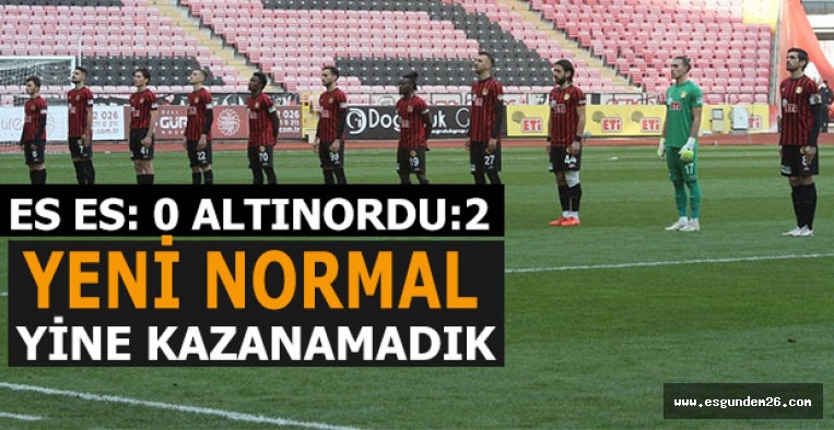 Eskişehirspor bir haftayı da pas geçti