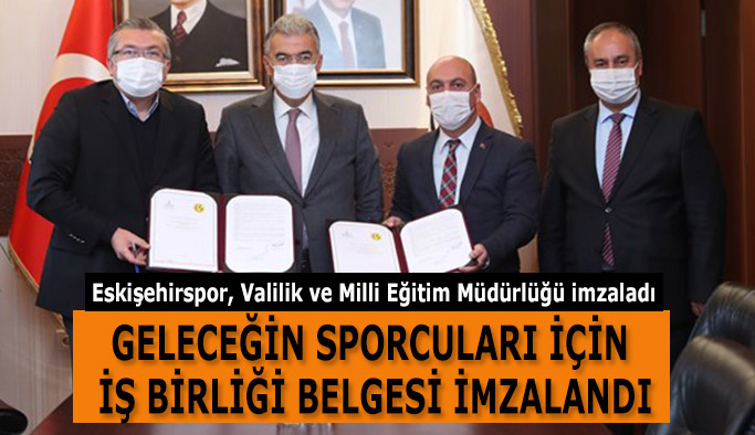 GELECEĞİN SPORCULARI İÇİN İŞ BİRLİĞİ BELGESİ İMZALANDI