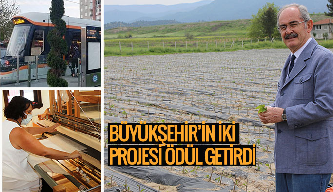 BÜYÜKŞEHİR BELEDİYESİ’NİN  PROJELERİ ÖDÜLE LAYIK GÖRÜLDÜ