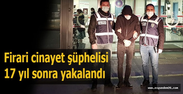 ESKİŞEHİR'DE İŞLENEN CİNAYETİN ZANLISI YAKALANDI