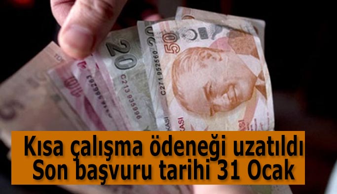 Kısa çalışma ödeneği uzatıldı