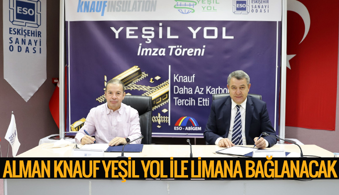 KNAUF 'YEŞİL YOL’A İMZA ATTI