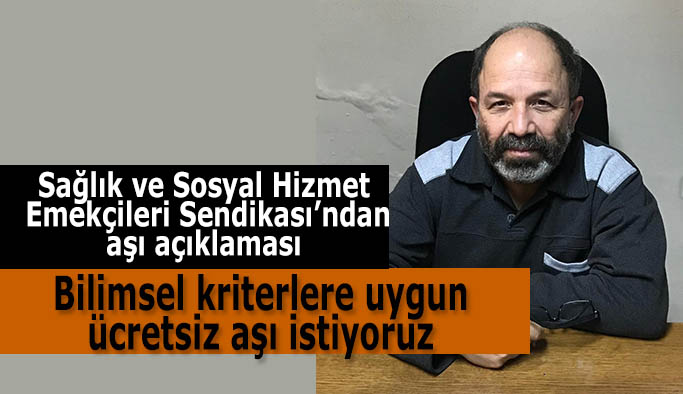 SES: Bilimsel kriterlere uygun  ücretsiz aşı istiyoruz