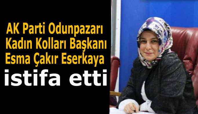 AK PARTİ'DE İSTİFA