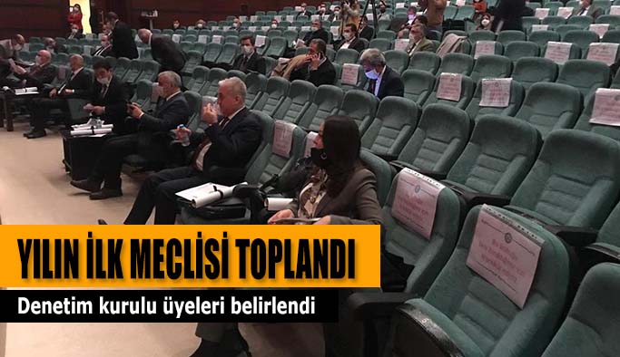 BÜYÜKŞEHİR MECLİSİ YILIN İLK TOPLANTISINI GERÇEKLEŞTİRDİ