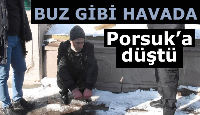 Porsuk Çayı’na düşen vatandaş kurtarıldı