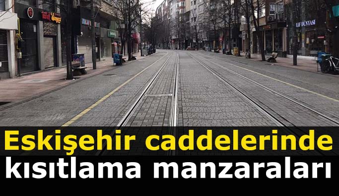 Soğuk hava ve kısıtlamalar caddeleri sessizliğe bürüdü