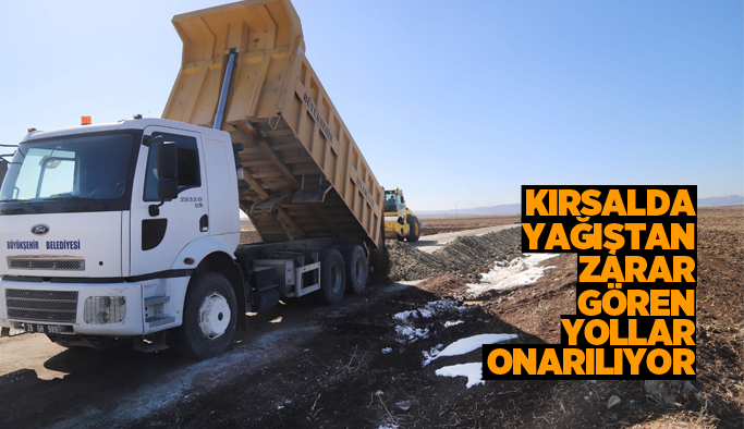 Büyükşehir kırsalda bakım çalışmalarını aralıksız sürdürüyor