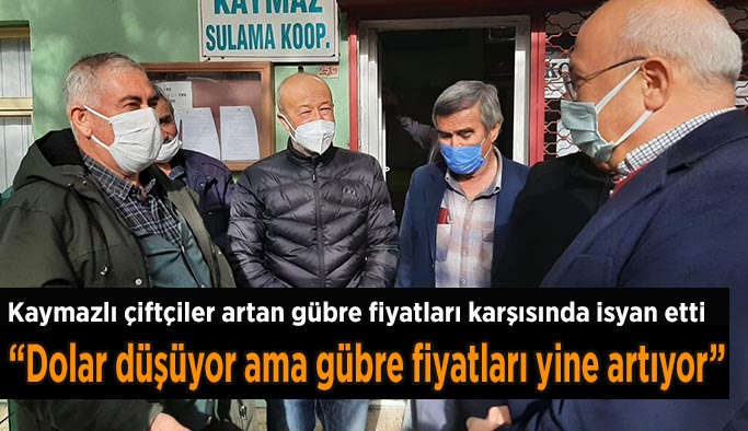 Çakırözer: Gübre fiyatları çiftçinin canını yakıyor