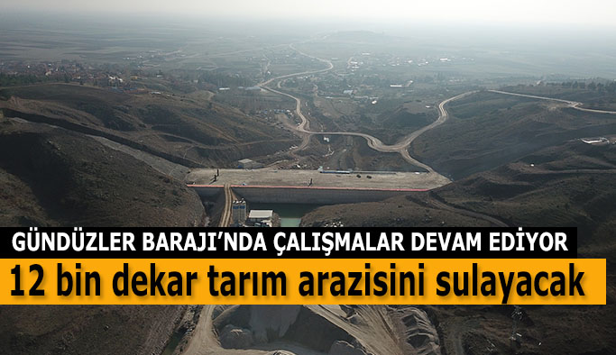 ESKİŞEHİR MERKEZ GÜNDÜZLER BARAJI’NDA  ÇALIŞMALAR DEVAM EDİYOR