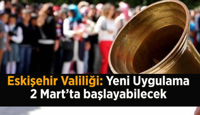 ESKİŞEHİR VALİLİĞİNDEN YENİ AÇIKLAMA