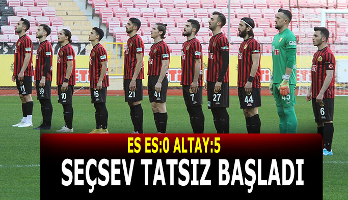 Eskişehirspor farklı mağlup oldu