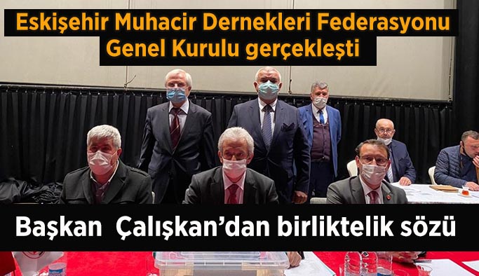 Başkan Seyfettin Çalışkan: Federasyonumuzun birlik ve beraberliğini en üst seviyeye çıkaracağımıza söz veriyorum