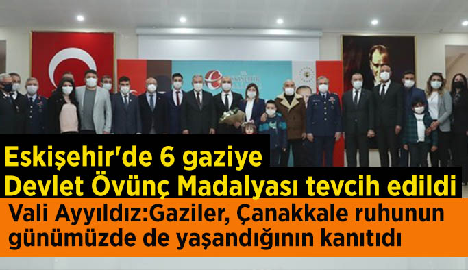 Gazilere  Devlet Övünç Madalyası