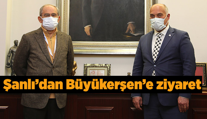 Han Belediye Başkanı Şanlı’dan Başkan Büyükerşen’e teşekkür ziyareti