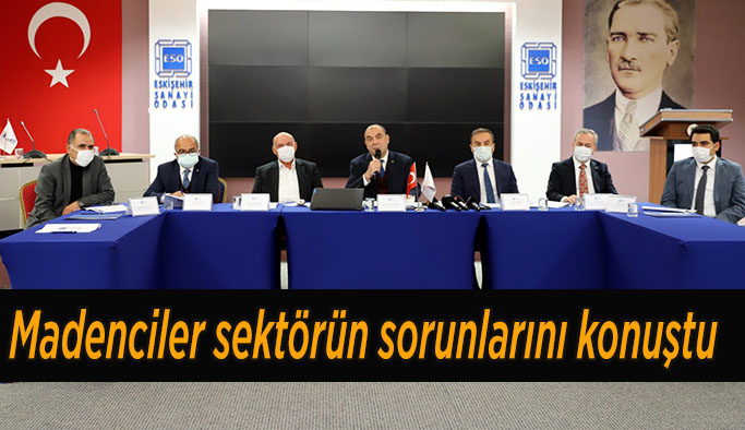 Madenciler sektörün sorunlarını konuştu